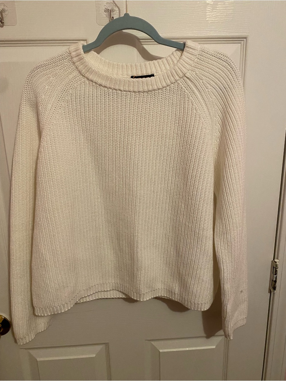 Quince 100% Organic Cotton Fisherman Boatneck Sweater Size L